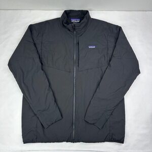 Patagonia Men's XXL Black Nano-Air‎ Insulated Full Zip Jacket C51